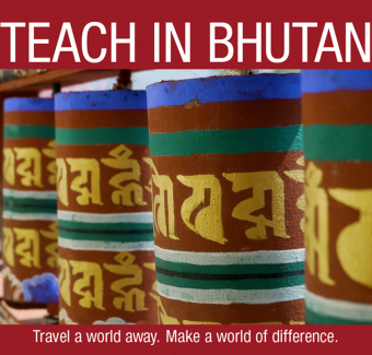 Teach in Bhutan Logo